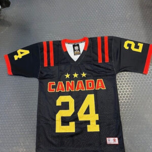Football Canada 2024 Black Tackle Jersey